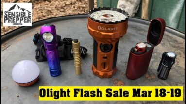 Olight up to 35% off Flash Sale March 18 - 19