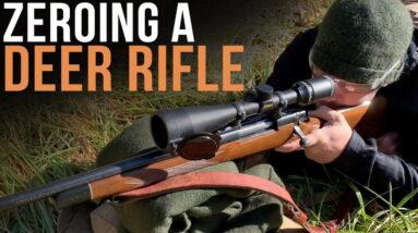 Zeroing a Deer Rifle
