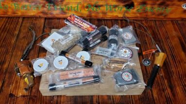 Black and White Fire Starter Kits