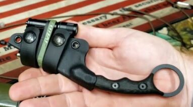 Tops Poker Neck Knife Build