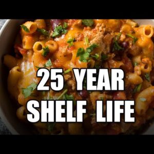 How to Make Freeze-Dried Chili Macaroni (Harvest Right Freeze Dryer)