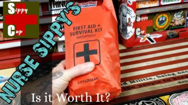 Life Gear First Aid and Survival Waterproof Kit