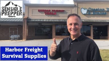 Harbor Freight Bug Out Bag!