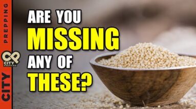 Warning! You Probably Forget These Crucial Prepper Pantry Food Items