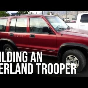 Transforming a Isuzu Trooper into an Overland Vehicle | TJack Survival