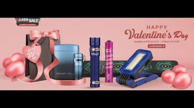 Olight Valentine 35% off Flash Sale Feb 13 14