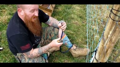 How To Use Electric Goat Netting