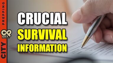 Information To Gather Before You Need It...