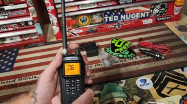 President Randy 2 FCC AM/FM Handheld or Mobile CB Radio