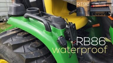 Retcvis RB86 Waterproof GMRS and RT98 UHF Mini Micro Transceiver