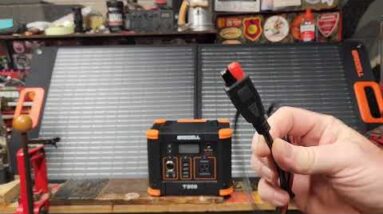 GRECELL T300 and 100w Solar Panel