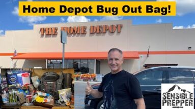 Home Depot Bug Out Bag! It Surprised Me!