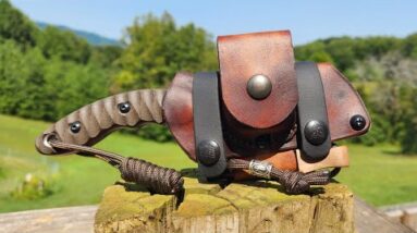 Hybrid Leather and Kydex Tops Knives Sheep Creek Knife Sheath