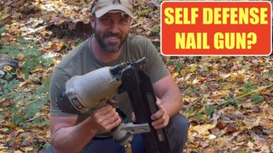 Improvised Self Defense With A Pneumatic Nailer