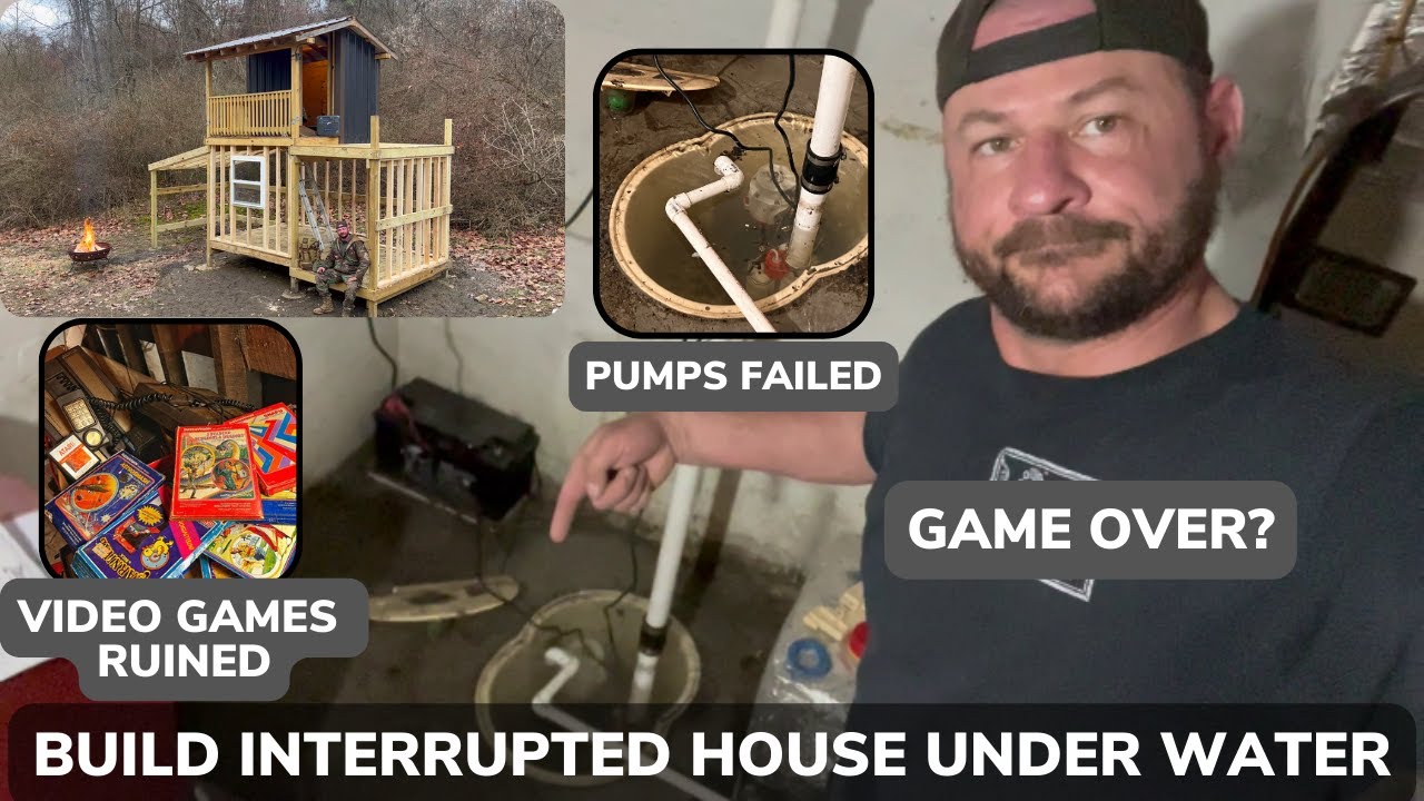Picture of Solo 3 Day Overnight Battling A House Flood While Improving The Off ...