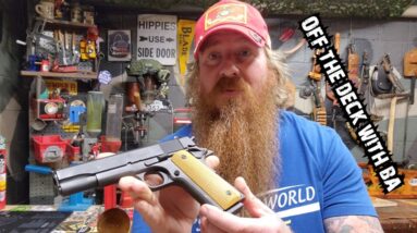 Taylor's & Company 1911 A1 Pistol Straight Grip 5" .45acp (Review)