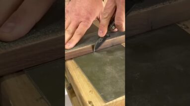 Creating A Bush Chisel From A Broken ESEE