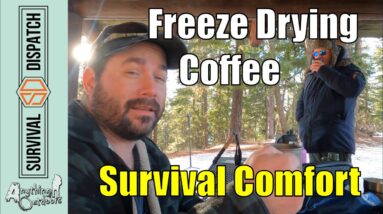 Live Comfortably in the Wild: Freeze Dry Your Coffee! | AOWS