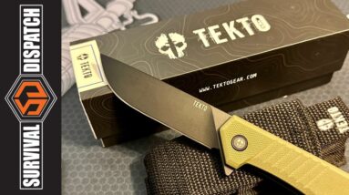 Prepper EDC Survival Gear: Tekto F1 Alpha Knife Review
