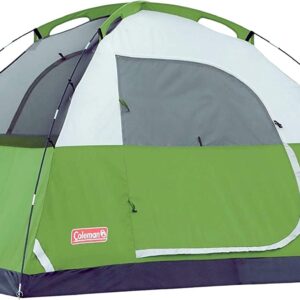 coleman sundome camping tent 2346 person dome tent with easy setup included rainfly and weathertec floor to block out wa 1