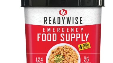readywise emergency food supply freeze dried survival food for emergencies breakfast lunch and dinner entraes 1 bucket 2