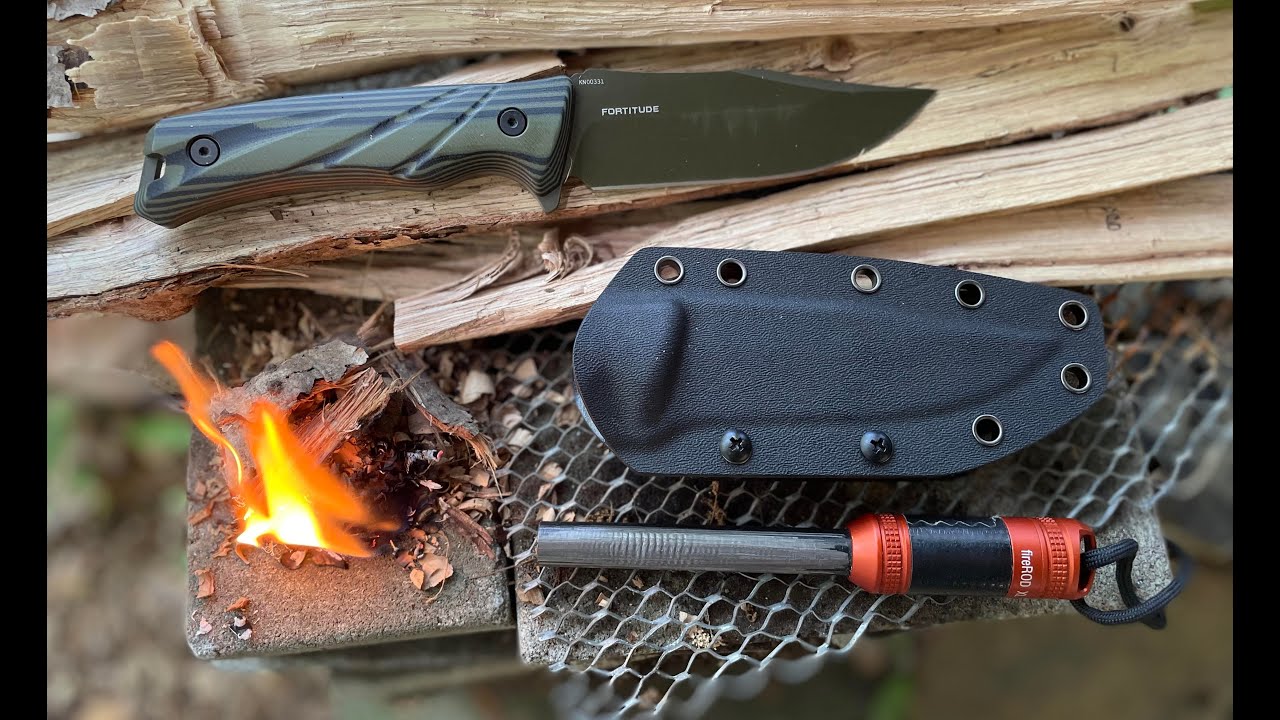 The Fortitude Fixed Blade D2 Steel Survival Knife Review
