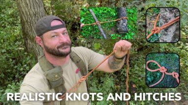 Corporals Corner Mid-Week Video #18 Realistic and Legit Knots and Hitches YOU Should Know.