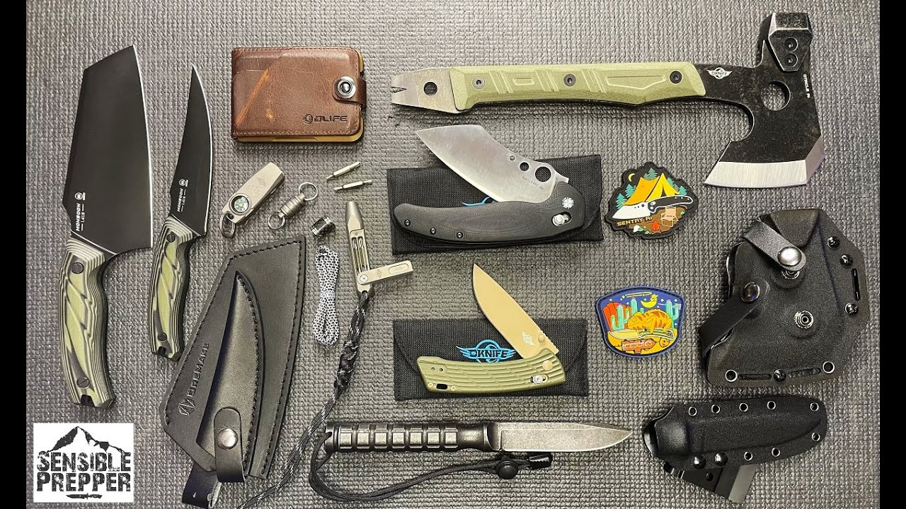 Cool EDC Tools And Knives.