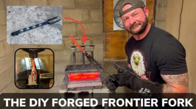 Corporals Corner Mid-Week Video #24 How To Make a Forged Frontier Fork