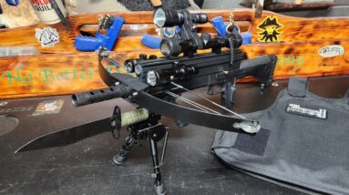 Steel Ball Bearing Crossbow vs Bulletproof Vest