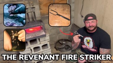 Corporals Corner Mid-Week Video #30 Blacksmithing a Mini Revenant Fire Steel