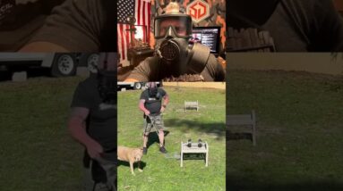 Run & Gun Training w/ a Tactical Gas Mask