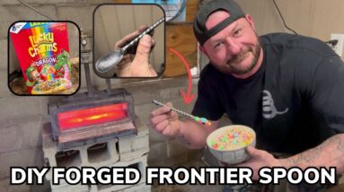 Corporals Corner Mid-Week Video #34 The DIY Forged Frontier Spoon