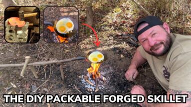 Corporals Corner Mid-Week Video #35 The DIY Packable Forged Skillet