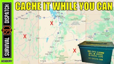 SHTF Survival Cache Tips & Tricks