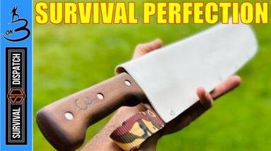 The Ultimate Survival Tool Sheathed