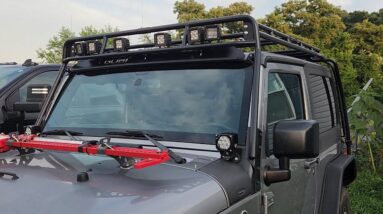 GOBI RACKS Jeep JK 2DRStealth Rack· Multi-Light/ 50″ LED Setup