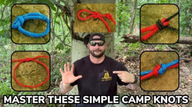 5 Critical Camp Knots That You Need to Know