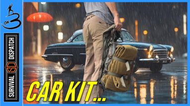 Compact Survival Kit For Your Car