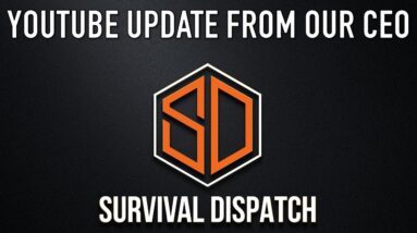 YouTube Suspension | Update From The Survival Dispatch CEO