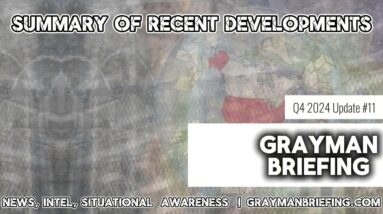 The Grayman Briefing | Summary of Recent Developments