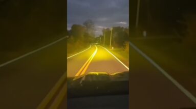 Auxbeam Six Five Inch Amber DRIVING LIGHTS