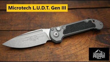 Microtech LUDT Gen III OTS Automatic Knife Review.
