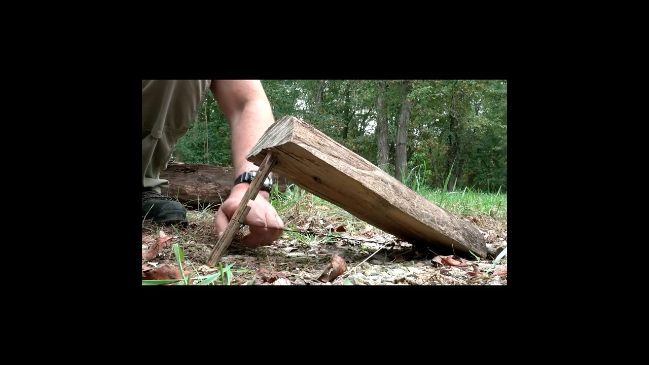 Racker Deadfall The Easiest Deadfall Trap You Will Ever Make