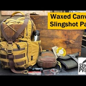 Slingshot Waxed Canvas Sling Pack Review
