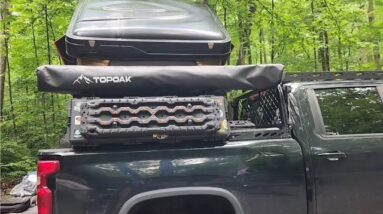 TOPOAKS 270 AWNING WITH LED LIGHT BARS CAMP TESTED 2025