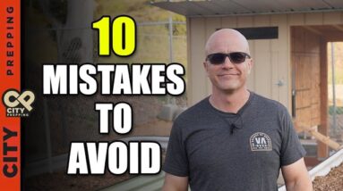 10 Mistakes to AVOID When Building Your Suburban Homestead
