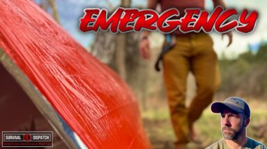 This Could Save Your Life❗️Emergency Shelter Tested In The Rockies