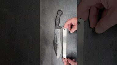 GTK30 Fixed Blade Knife Steel Dogleg Blade