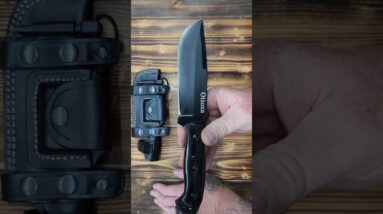 Ottoza Knives Scout Carry D2 Double Black